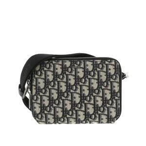Dior Oblique Shoulder Bag Messenger Navy Blue